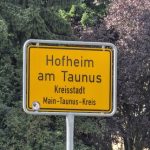 Ortschild Hofheim